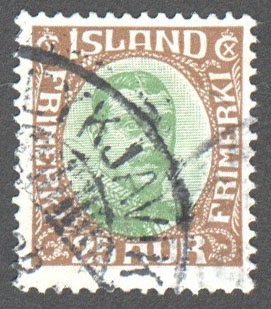Iceland Scott 120 Used - Click Image to Close